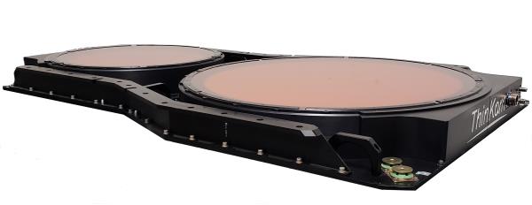 ThinKom’s ThinAir Ka2517 phased array antenna system will be used for over-the-air testing on Telesat’s LEO satellite over the next few months.